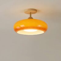 Plafonnier salle de bain design italien vintage en verre PETTER