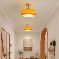 Plafonnier salle de bain design italien vintage en verre PETTER