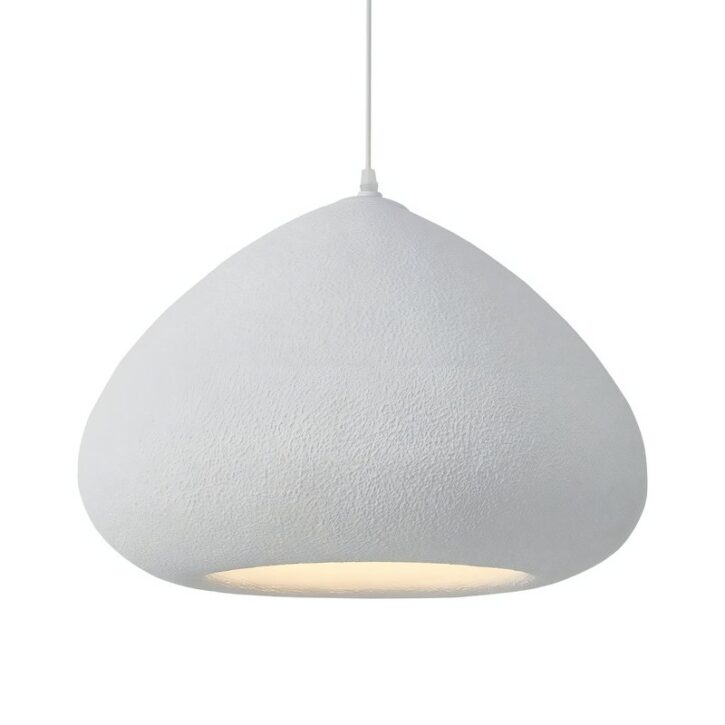 Plafonnier salon Wabi-sabi poire abstraite CHMIL