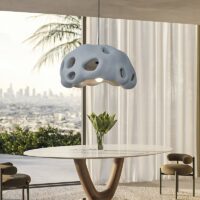 Plafonnier scandinave design abstrait art moderne CHMIL