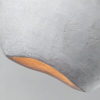 Plafonnier séjour japonais charme brut et naturel KAITO