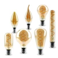 Ampoule rétro vintage filament E27 et E14
