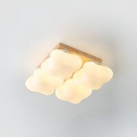 Plafonnier nuage chambre d’enfant ambiance chaleureuse CUMUO