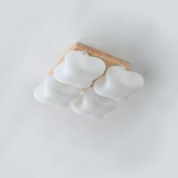 Plafonnier nuage chambre d’enfant ambiance chaleureuse CUMUO