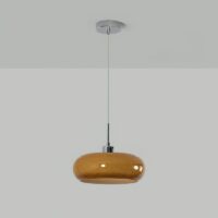 Luminaire plafonnier en verre design italien PETTER