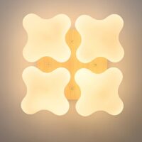 Plafonnier nuage chambre d’enfant ambiance chaleureuse CUMUO