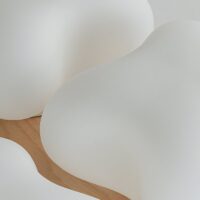 Plafonnier nuage chambre d’enfant ambiance chaleureuse CUMUO