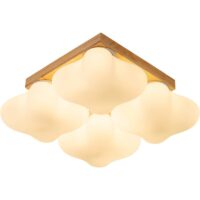 Plafonnier nuage chambre d’enfant ambiance chaleureuse CUMUO