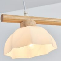 Plafonnier 3 spots lustre suspendu nordique et chic NOVELUS