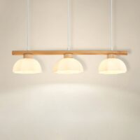 Plafonnier 3 spots lustre suspendu nordique et chic NOVELUS