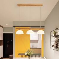 Plafonnier 3 spots lustre suspendu nordique et chic NOVELUS