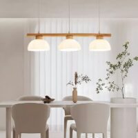 Plafonnier 3 spots lustre suspendu nordique et chic NOVELUS