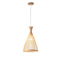 Plafonnier bambou bohème suspendu Wabi-sabi tipi WAKI
