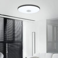 Plafonnier bluetooth connecté lumière multicolore pour chambre