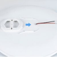 Plafonnier connecté intelligent LED avec télécommande à intensité variable