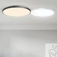 Plafonnier connecté intelligent LED avec télécommande à intensité variable