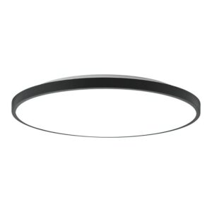 Plafonnier connecté LED rond et plat lumière réglable
