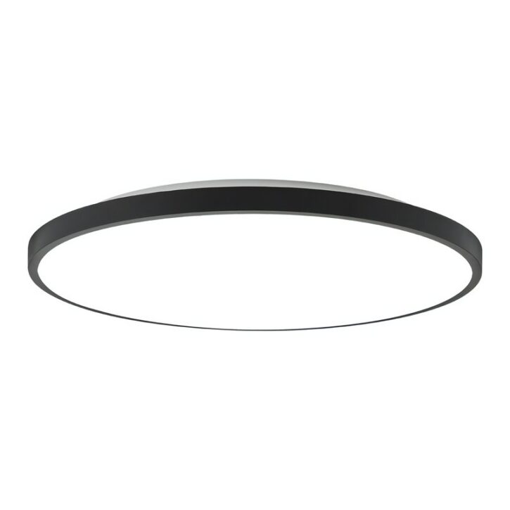 Plafonnier connecté LED rond et plat lumière réglable
