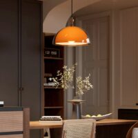 Plafonnier design italien décentré rétro-chic CUPIO