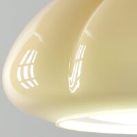Plafonnier design italien suspendu en verre forme citrouille PETTER