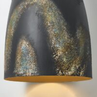 Plafonnier en métal cloche design artisanal tendance DAITECK