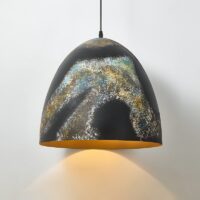 Plafonnier en métal cloche design artisanal tendance DAITECK