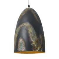 Plafonnier en métal cloche design artisanal tendance DAITECK