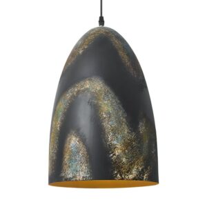 Plafonnier en métal cloche design artisanal tendance DAITECK