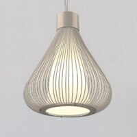 Plafonnier en métal suspendu design poire minimaliste AMOCS