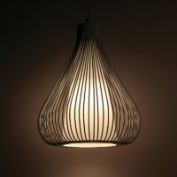 Plafonnier en métal suspendu design poire minimaliste AMOCS