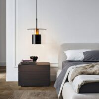 Plafonnier en métal suspendu moderne pour chambre SYILS