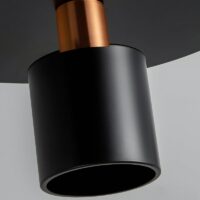 Plafonnier en métal suspendu moderne pour chambre SYILS