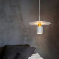 Plafonnier en métal suspendu moderne pour chambre SYILS