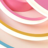 Plafonnier enfant LED nuage et arc en ciel pour chambre WAVIO