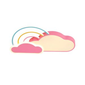 Plafonnier enfant LED nuage et arc en ciel pour chambre WAVIO