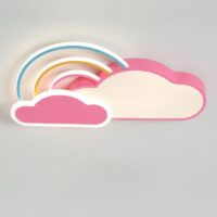 Plafonnier enfant LED nuage et arc en ciel pour chambre WAVIO