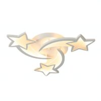Plafonnier étoile blanche en acrylique LED pour enfant STARS