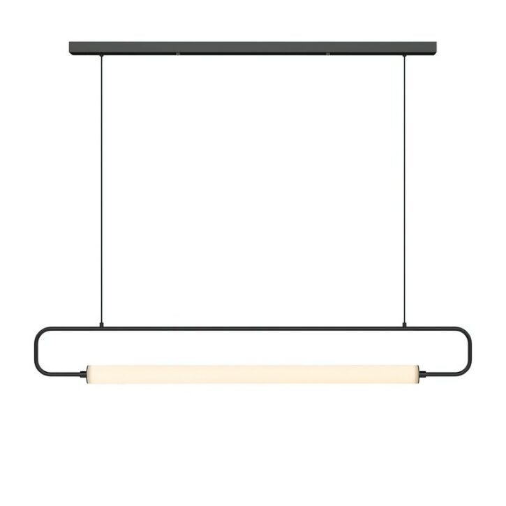 Plafonnier LED minimaliste et nordique en métal pour salon LIAOD
