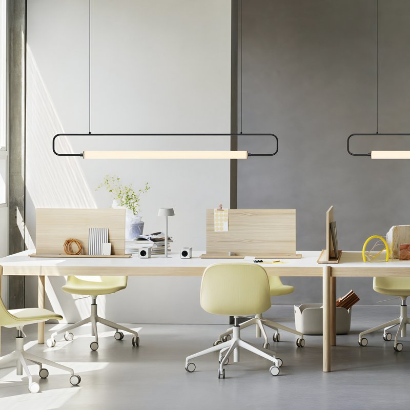 Plafonnier LED minimaliste et nordique en métal pour salon LIAOD