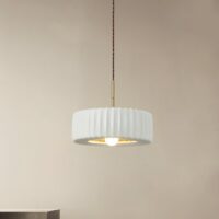 Plafonnier pour chambre blanche en résine style français MARIE LOUISE