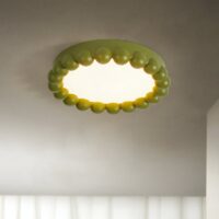 Plafonnier pour chambre rond style nordique minimaliste KARLW