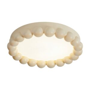 Plafonnier pour chambre rond style nordique minimaliste KARLW
