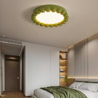 Plafonnier pour chambre rond style nordique minimaliste KARLW