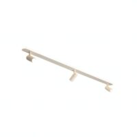 Plafonnier projecteur long blanc LED orientable SEBOP