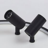 Plafonnier rond avec LED spots orientables moderne SEBOP