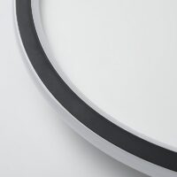 Plafonnier rond avec LED spots orientables moderne SEBOP