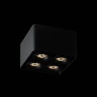 Plafonnier spot LED orientable carré minimaliste ADOCQ