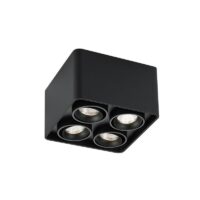 Plafonnier spot LED orientable carré minimaliste ADOCQ