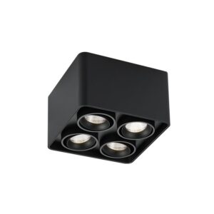 Plafonnier spot LED orientable carré minimaliste ADOCQ