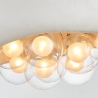 Suspension plafonnier Wabi-sabi méduse abstraite ILIOT